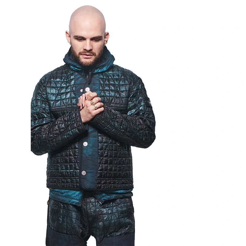 Stone Island Blue 4100117 Nylon Reps-Tc Corrosion Treatment Vest - Image 6