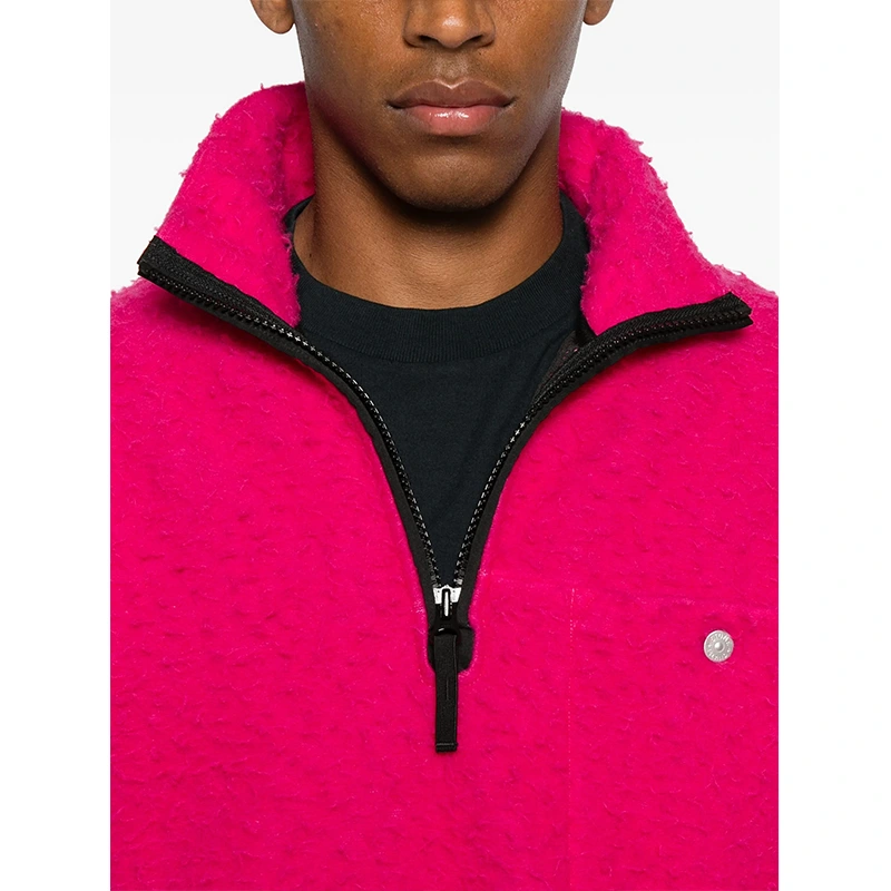 Stone Island Half-Zip Fleece Sweatshirt - Image 5