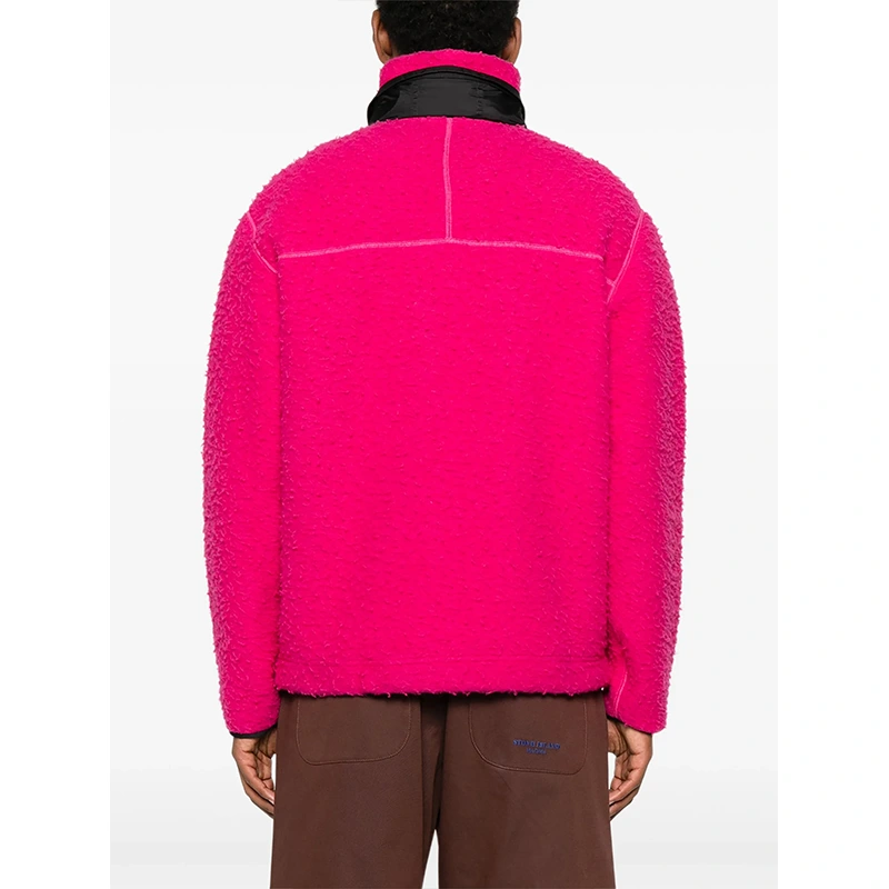 Stone Island Half-Zip Fleece Sweatshirt - Image 4