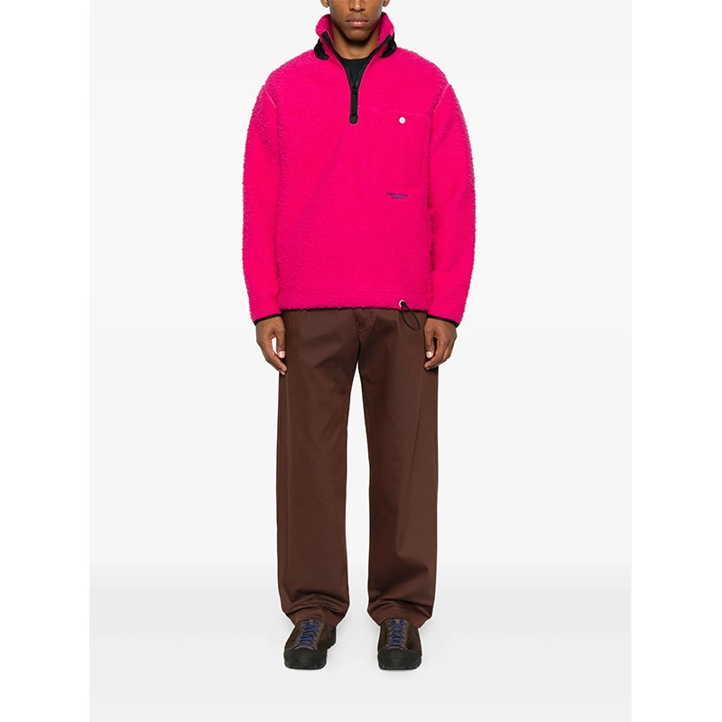 Stone Island Half-Zip Fleece Sweatshirt - Image 2
