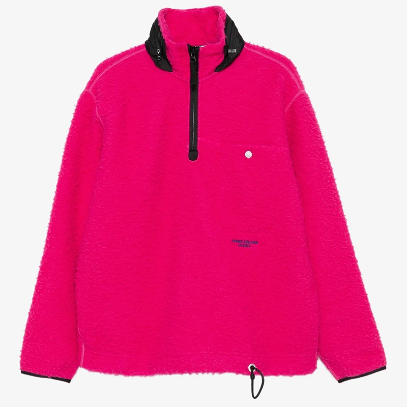 Stone Island Half-Zip Fleece Sweatshirt