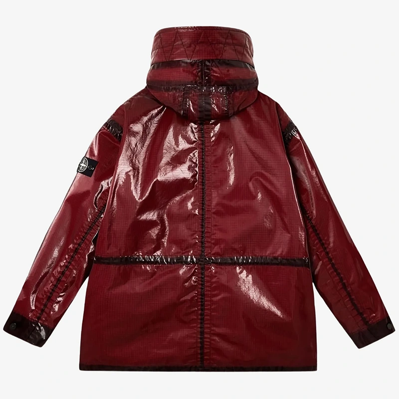 Stone Island Prismatic-Effect Hooded Coat - Image 2