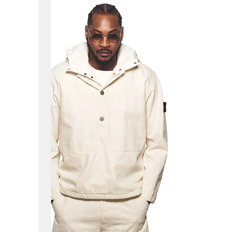 Stone Island Raw Beauty Cream Popover Jacket - Image 2