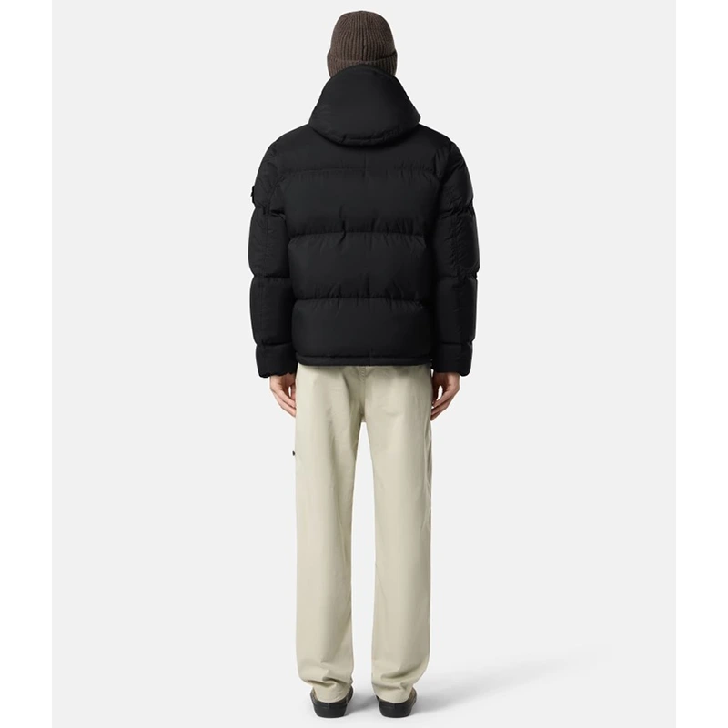 Stone Island Tear-Resistant Detachable Hood Down Jacket - Image 8
