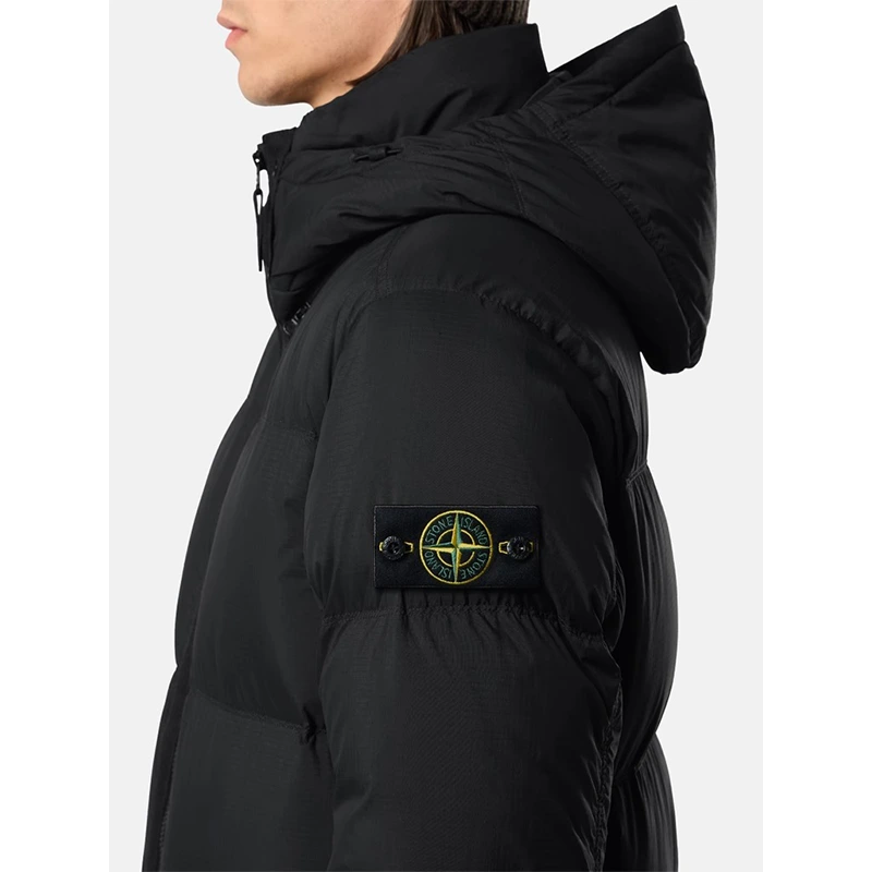 Stone Island Tear-Resistant Detachable Hood Down Jacket - Image 5