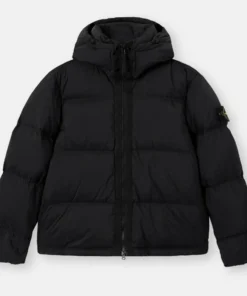Stone Island Tear-Resistant Detachable Hood Down Jacket