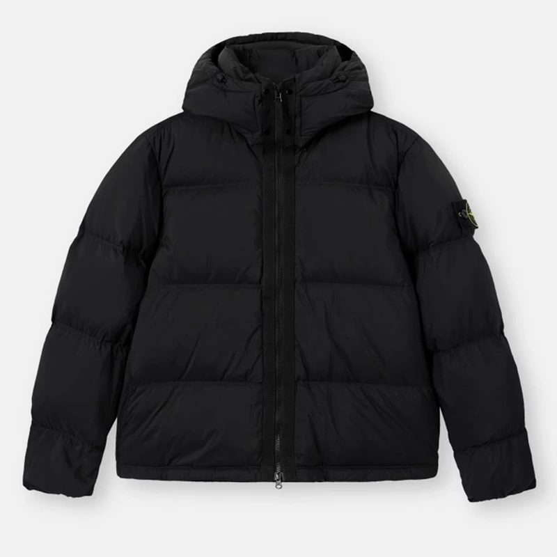 Stone Island Tear-Resistant Detachable Hood Down Jacket