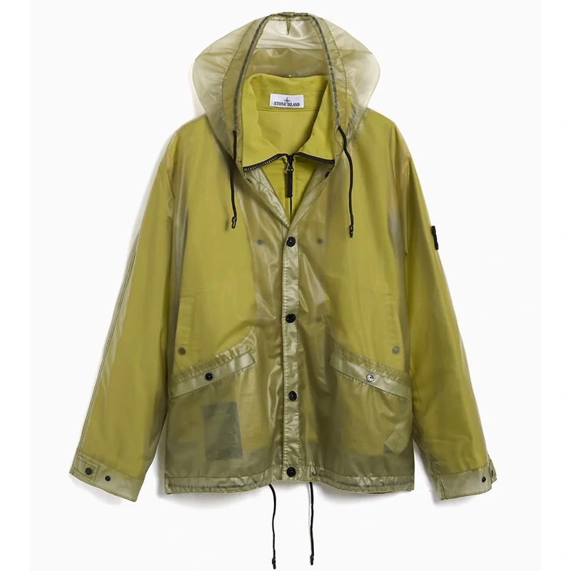 Stone Island Translucent Cover Detachable Rain Jacket