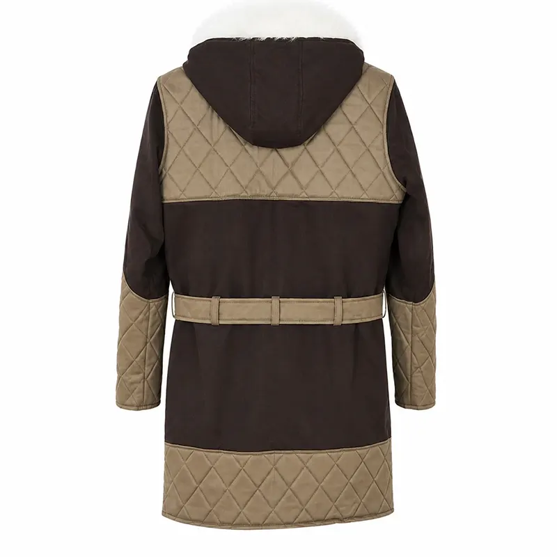 Sung Jinwoo Brown Shearling Coat - Image 2