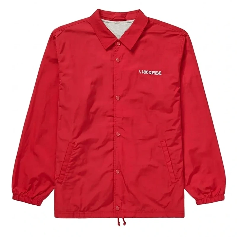 Supreme 1-800 Coaches Red Jacket