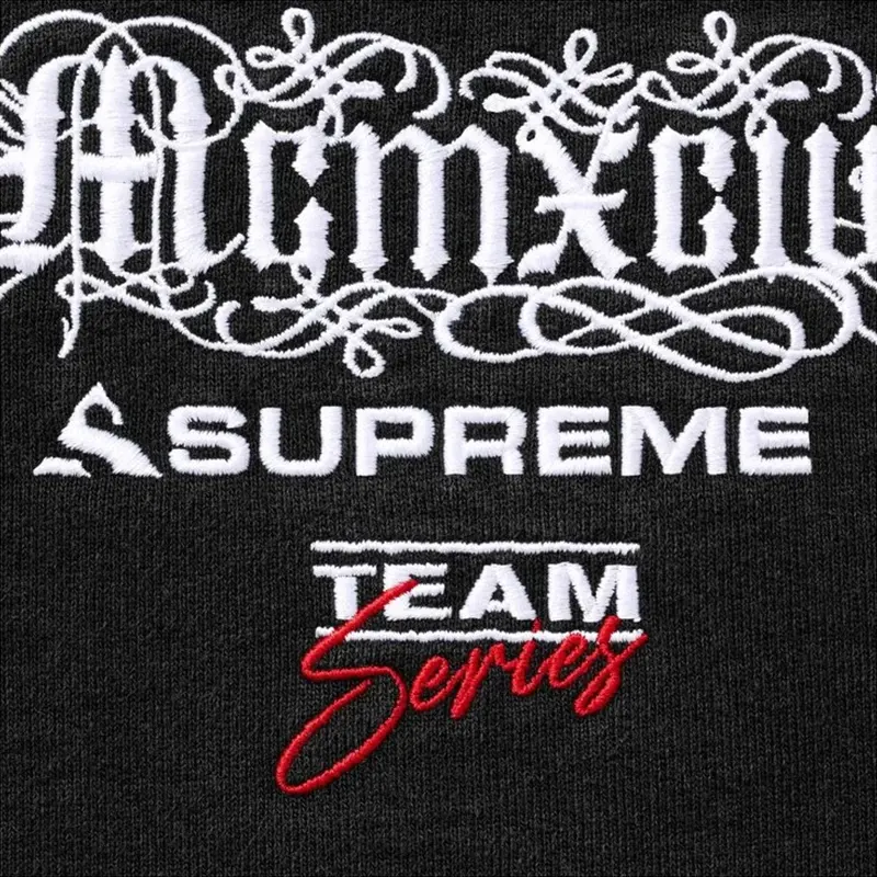 Supreme Racing Lined Zip Up Hooded Sweatshirt - Image 3