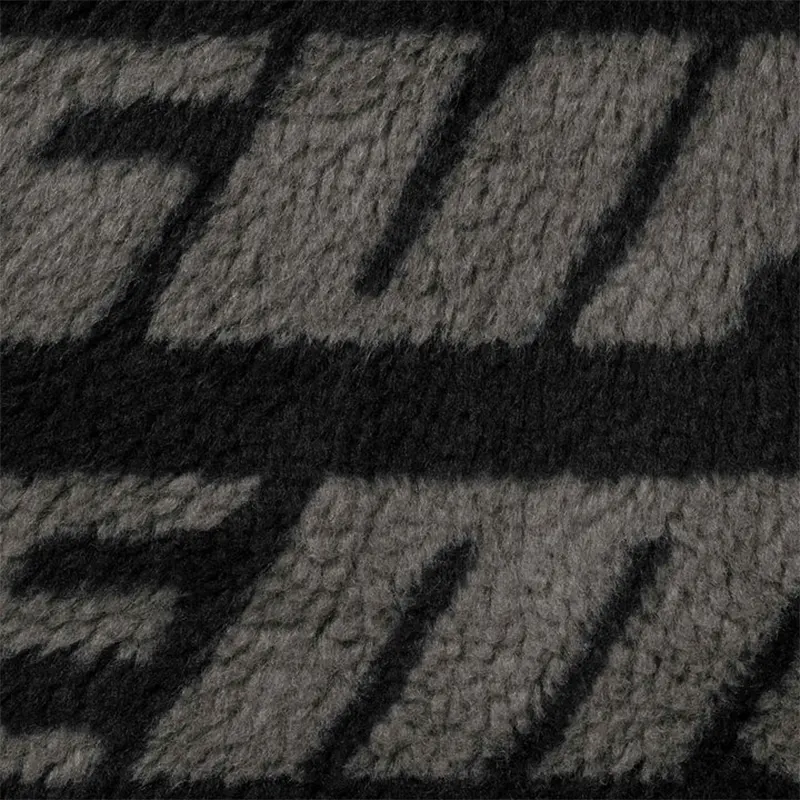 Supreme Repeat Jacquard Black Fleece Jacket - Image 3