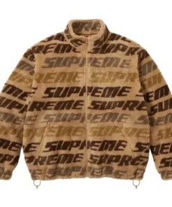 Supreme Repeat Jacquard Fleece Jacket