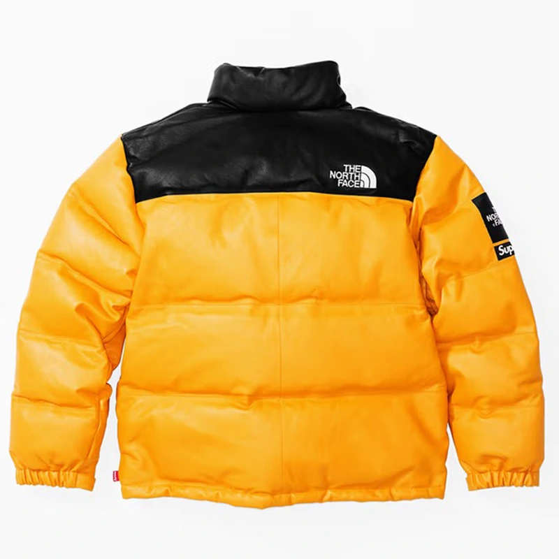 Supreme x The North Face Nuptse Yellow Jacket - Image 2