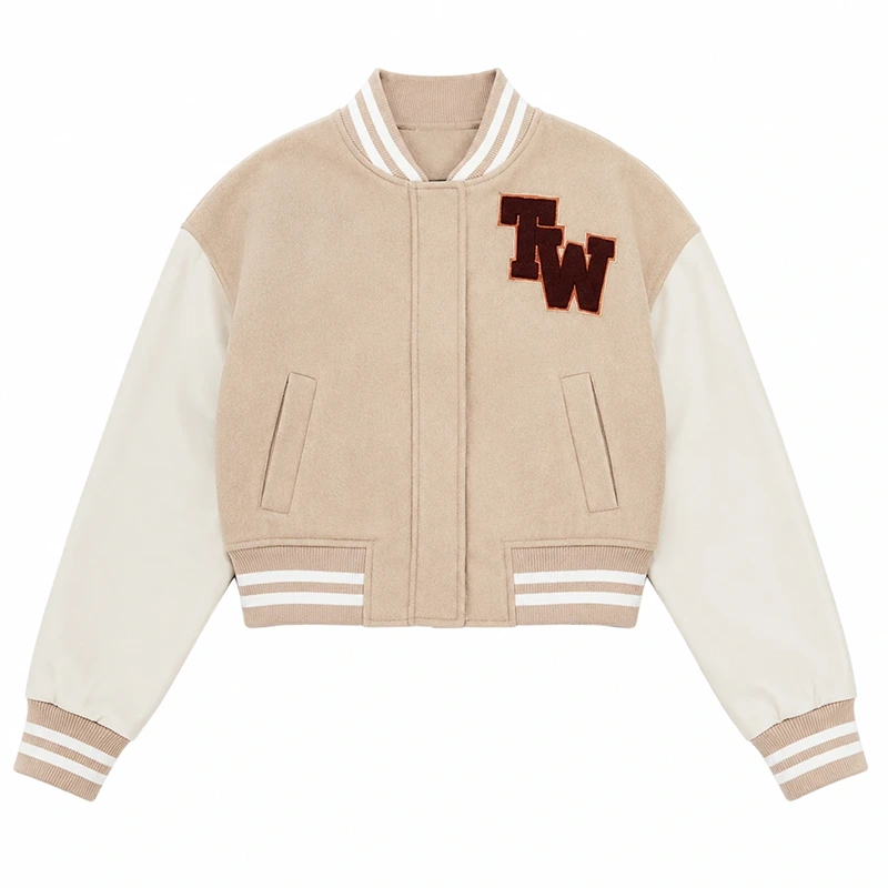 TW Colorblock Varsity Jacket