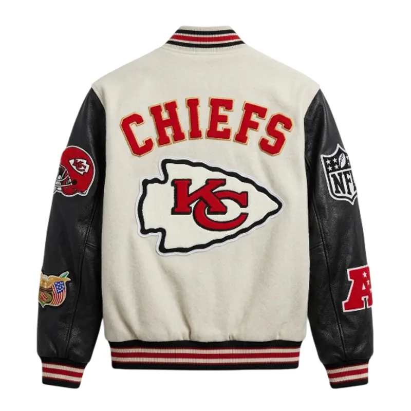 Taylor Swift Chiefs Black White Jacket - Image 2
