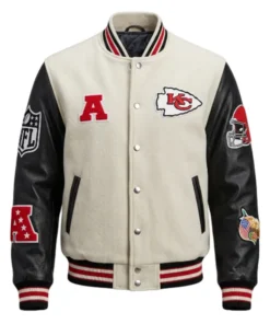 Taylor Swift Chiefs Black White Jacket