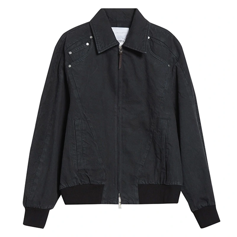 Taylor Swift NBA Playoffs Denim Bomber Jacket - Image 3
