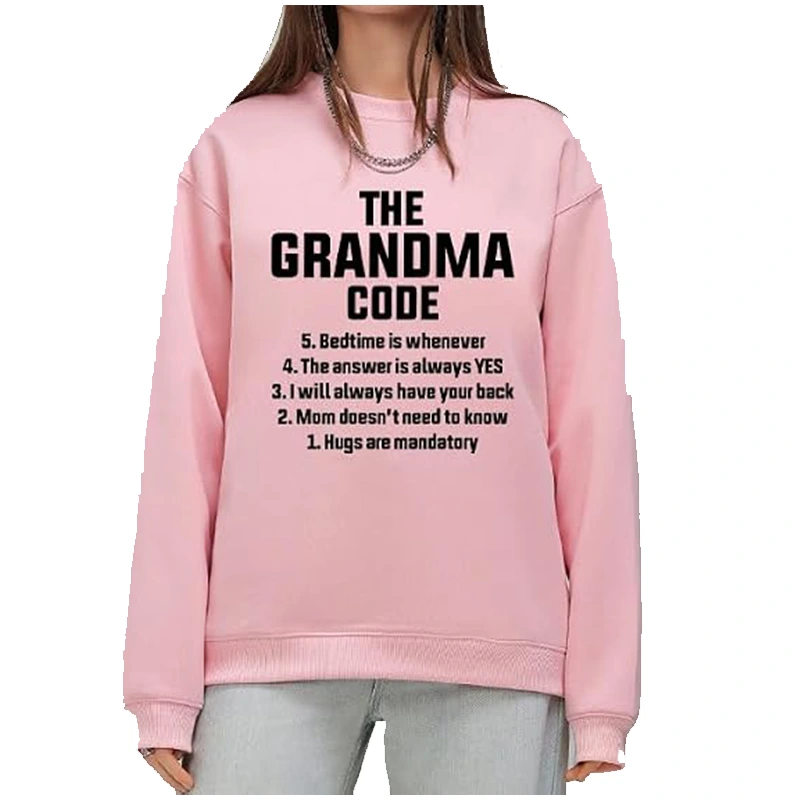 The Grandma Code Sweatshirt Gigi Long Sleeve Sweatshirt - Image 2