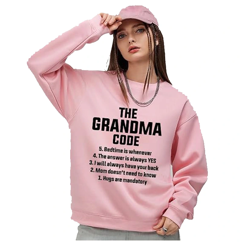 The Grandma Code Sweatshirt Gigi Long Sleeve Sweatshirt - Image 3