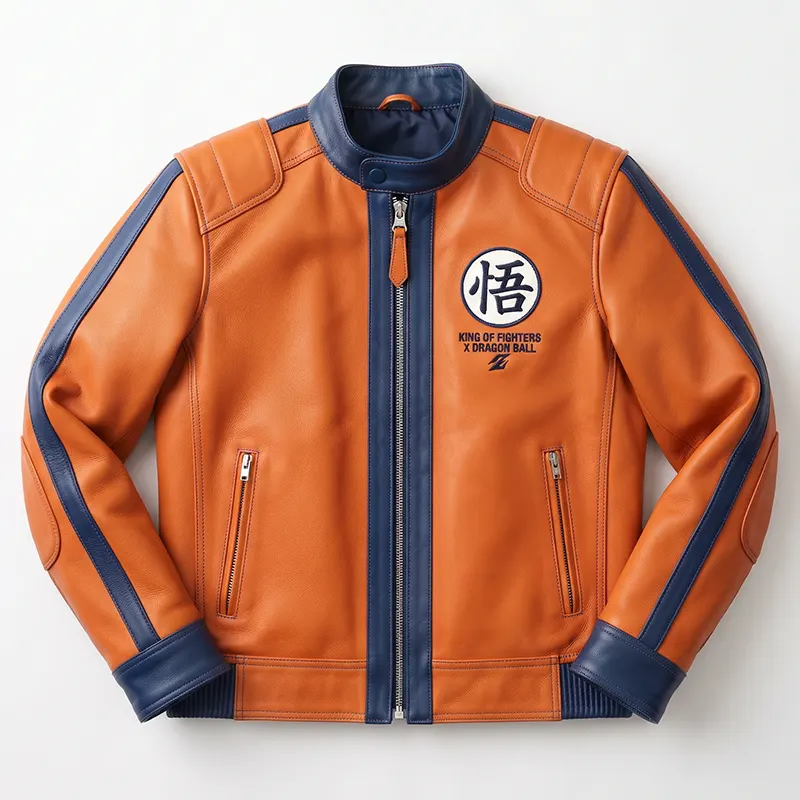 The King of Fighters Goku Leather Jacket