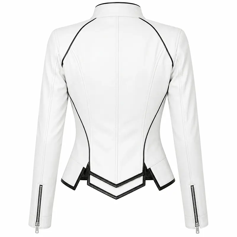 The Marvels Monica Rambeau White Jacket - Image 2