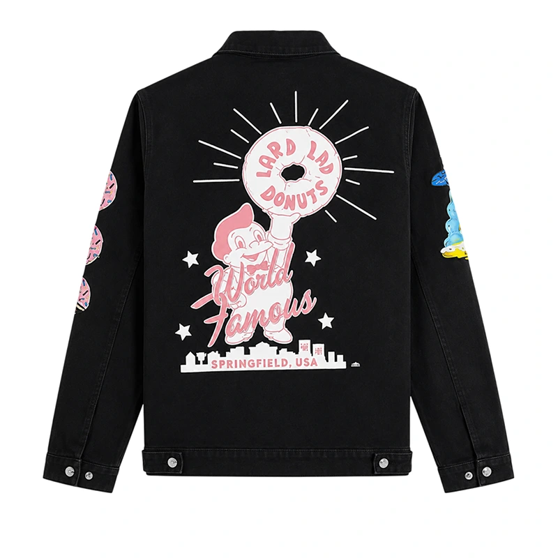 The Simpsons x Shoe Palace Donuts Work Jacket - Image 2
