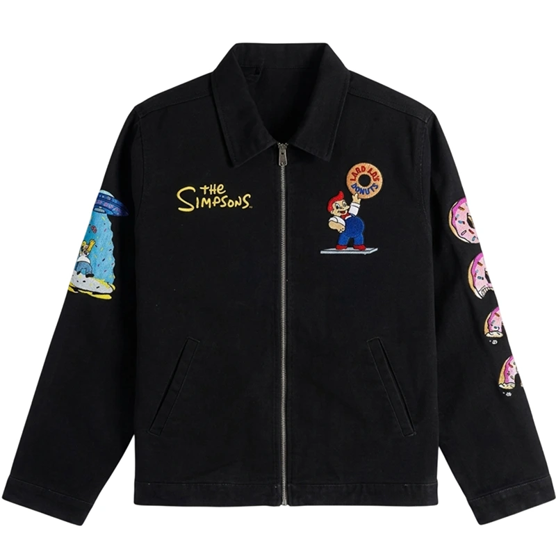 The Simpsons x Shoe Palace Donuts Work Jacket