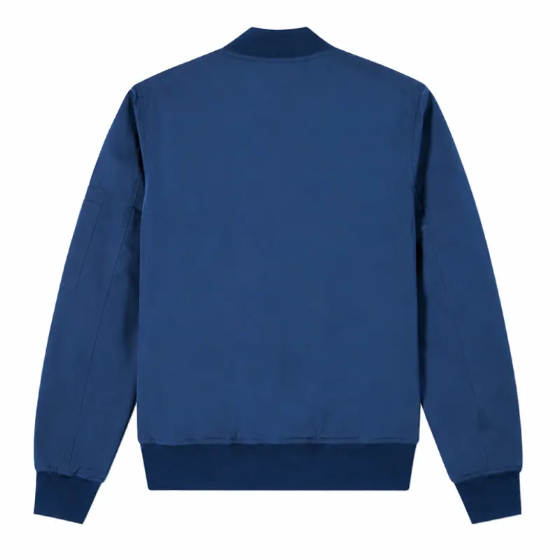 The Terminal List Chris Pratt Blue Bomber Jacket - Image 2