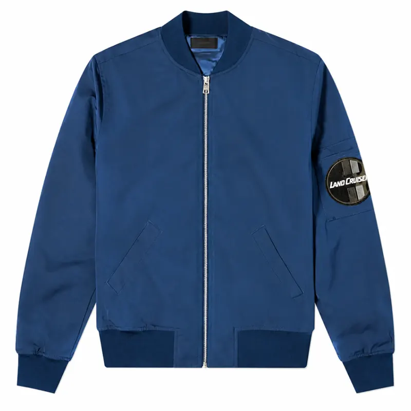 The Terminal List Chris Pratt Blue Bomber Jacket