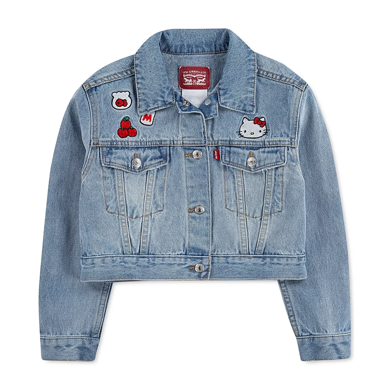 Toddler Hello Kitty Girl Jean Jacket