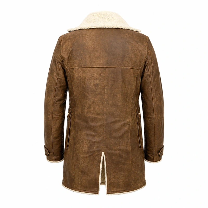 Tom Hardy Bane The Dark Knight Rises Leather Coat - Image 2
