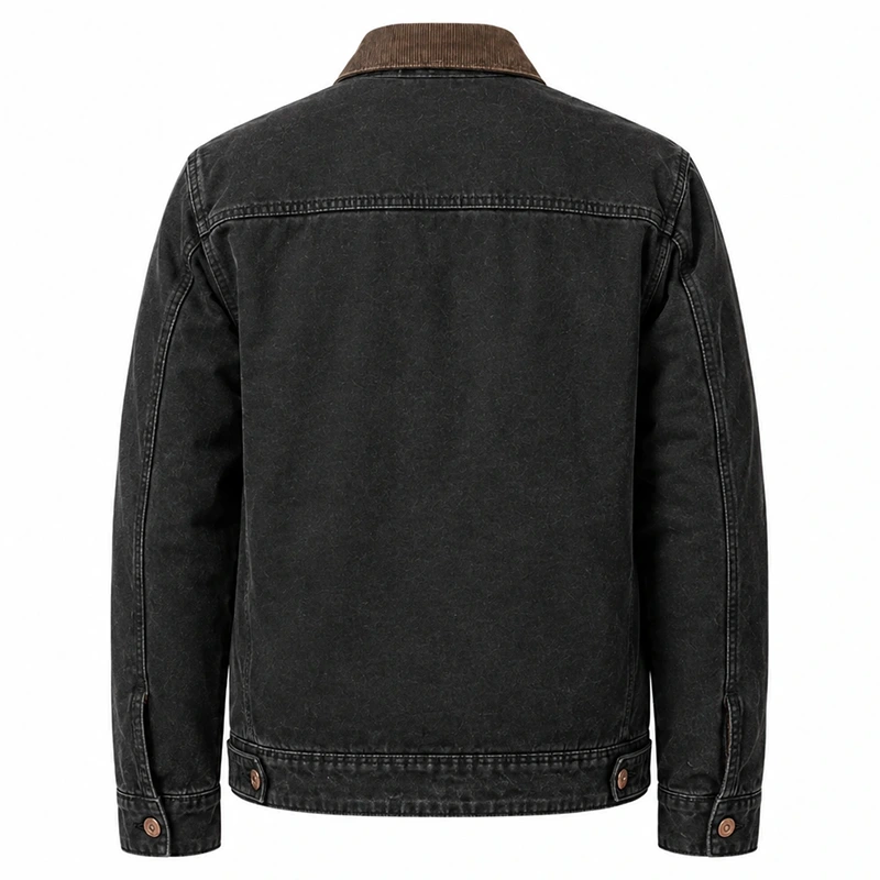 Tom Holland Black Cotton Jacket - Image 2