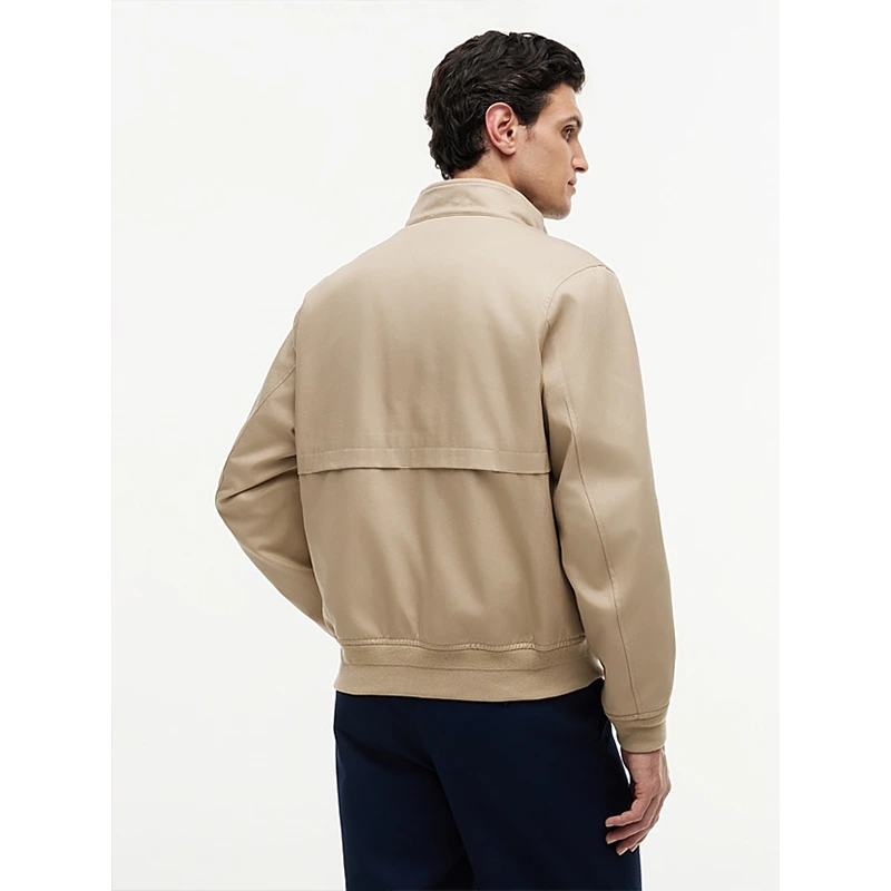 Tommy Hilfiger x Liverpool FC Batique Khaki Twill Harrington Jacket - Image 5