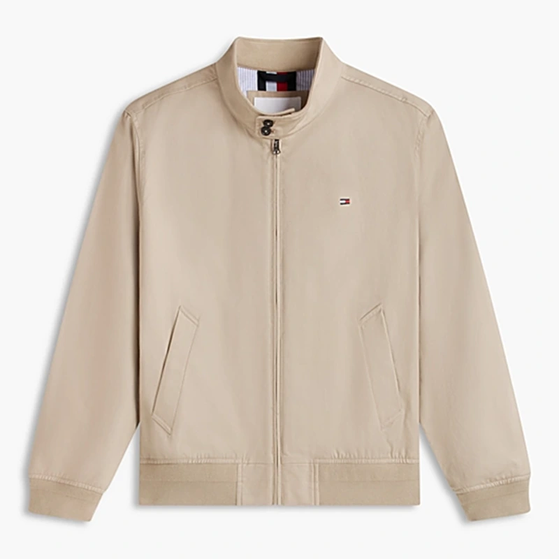 Tommy Hilfiger x Liverpool FC Batique Khaki Twill Harrington Jacket