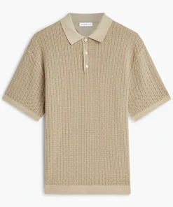 Tommy Hilfiger x Liverpool FC Sandalwood Washed Structured Polo Shirt