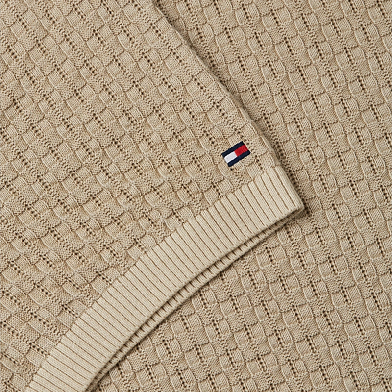 Tommy Hilfiger x Liverpool FC Sandalwood Washed Structured Polo Shirt - Image 6