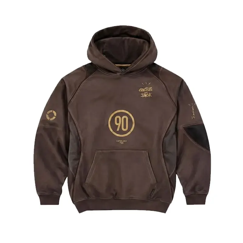Travis Scott Cactus Jack x Total 90 Earth Brown Hoodie