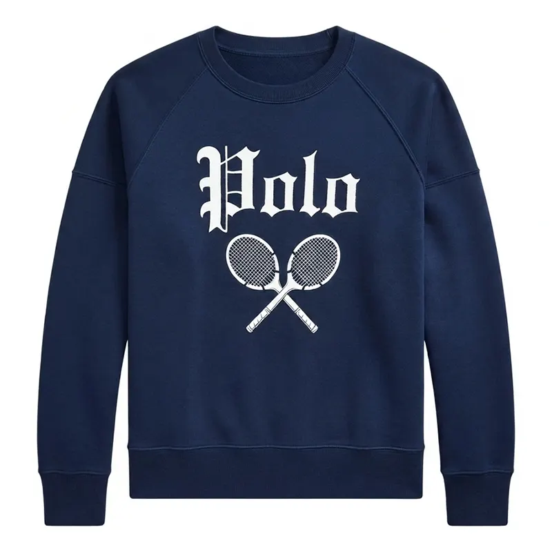 US Open Slub Navy Crewneck Sweatshirt