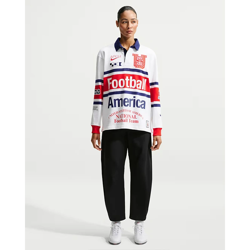 USA x VAA Long-Sleeve Rugby Top - Image 3
