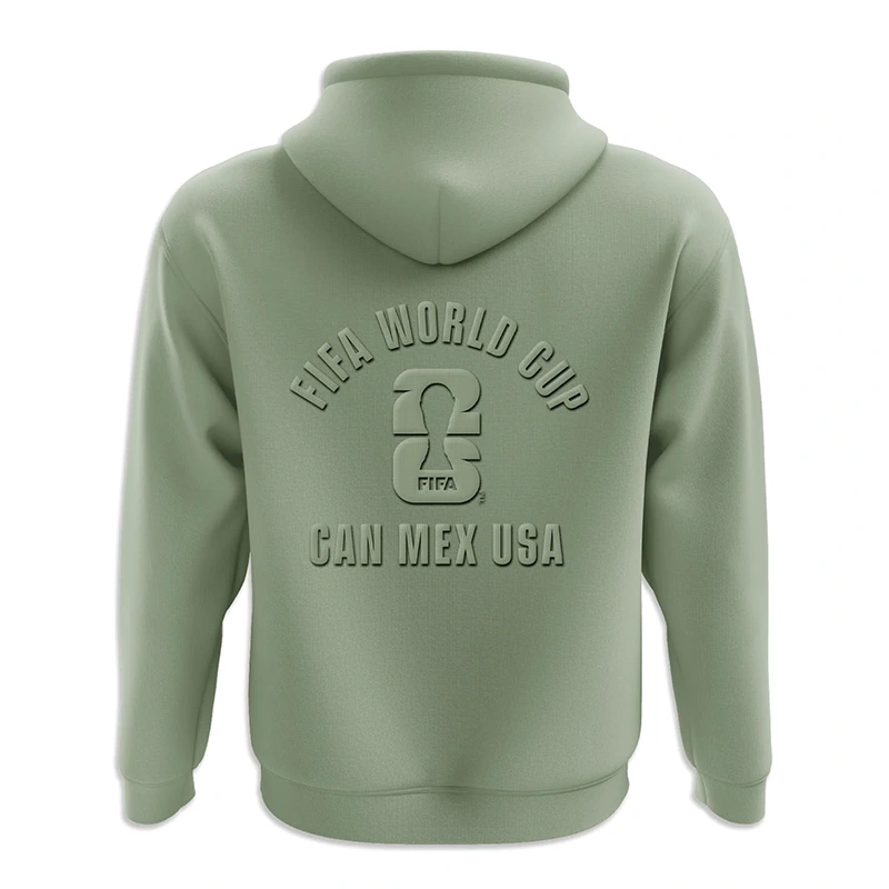 Unisex 2026 World Cup Puff Arch Sage Hoodie - Image 2