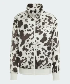 Adidas Originals Womens Firebird Polka Dot Satin Track Jacket