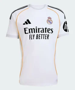 Adidas Mens Real Madrid 25/26 Home Jersey