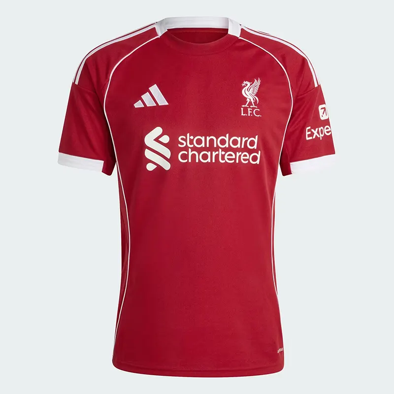 Adidas Mens Liverpool 25/26 Home Jersey