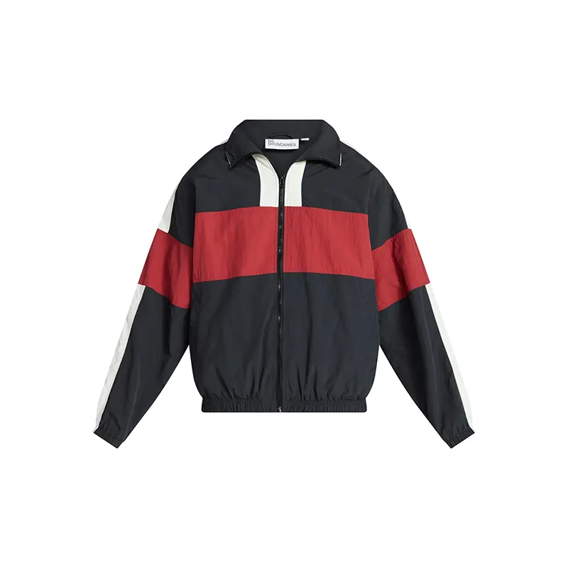 No Boundaries Windbreaker Jacket with Long Sleeves Mens