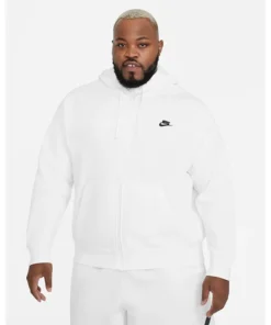 Nike Mens Sportswear Club Fleece Dull-Zip Hoodie