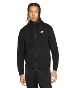 Black Nike Zip Up Hoodie