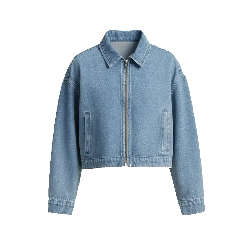 Cropped Jean Jacket