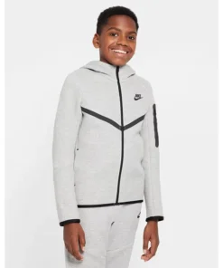 Nike Boys Sportswear Tech Fleece Full-Zip Hoodie