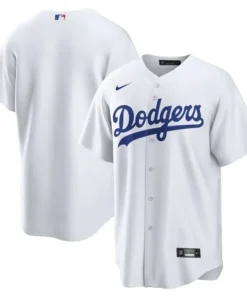 Mens Nike White Los Angeles Dodgers Home Jersey